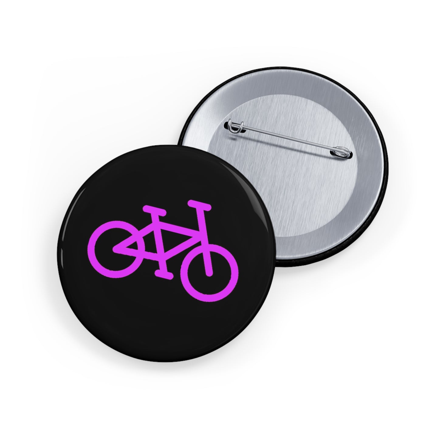 BIKE Round Pins, Black