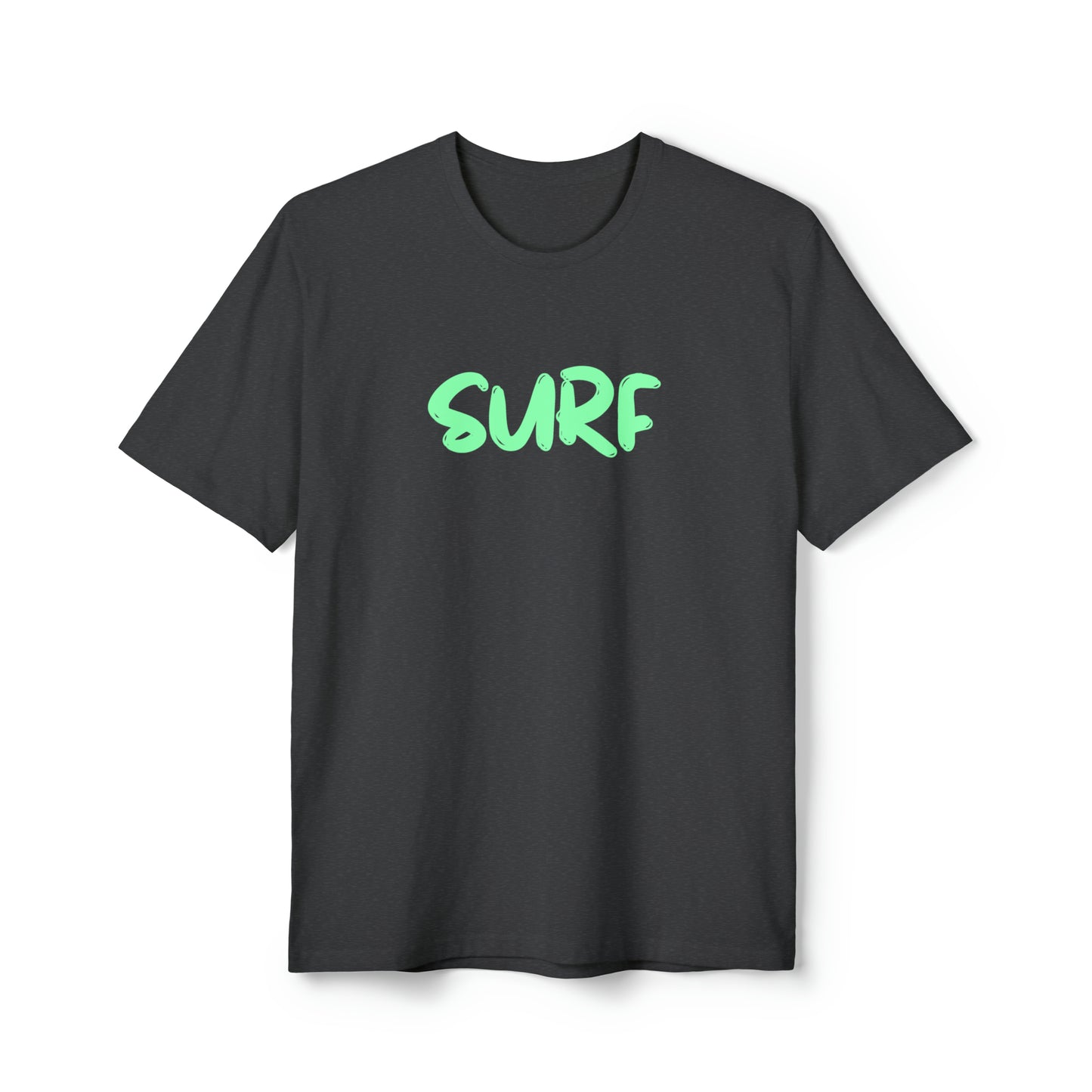 SURF Unisex District® Re-Tee®, Turquoise Script