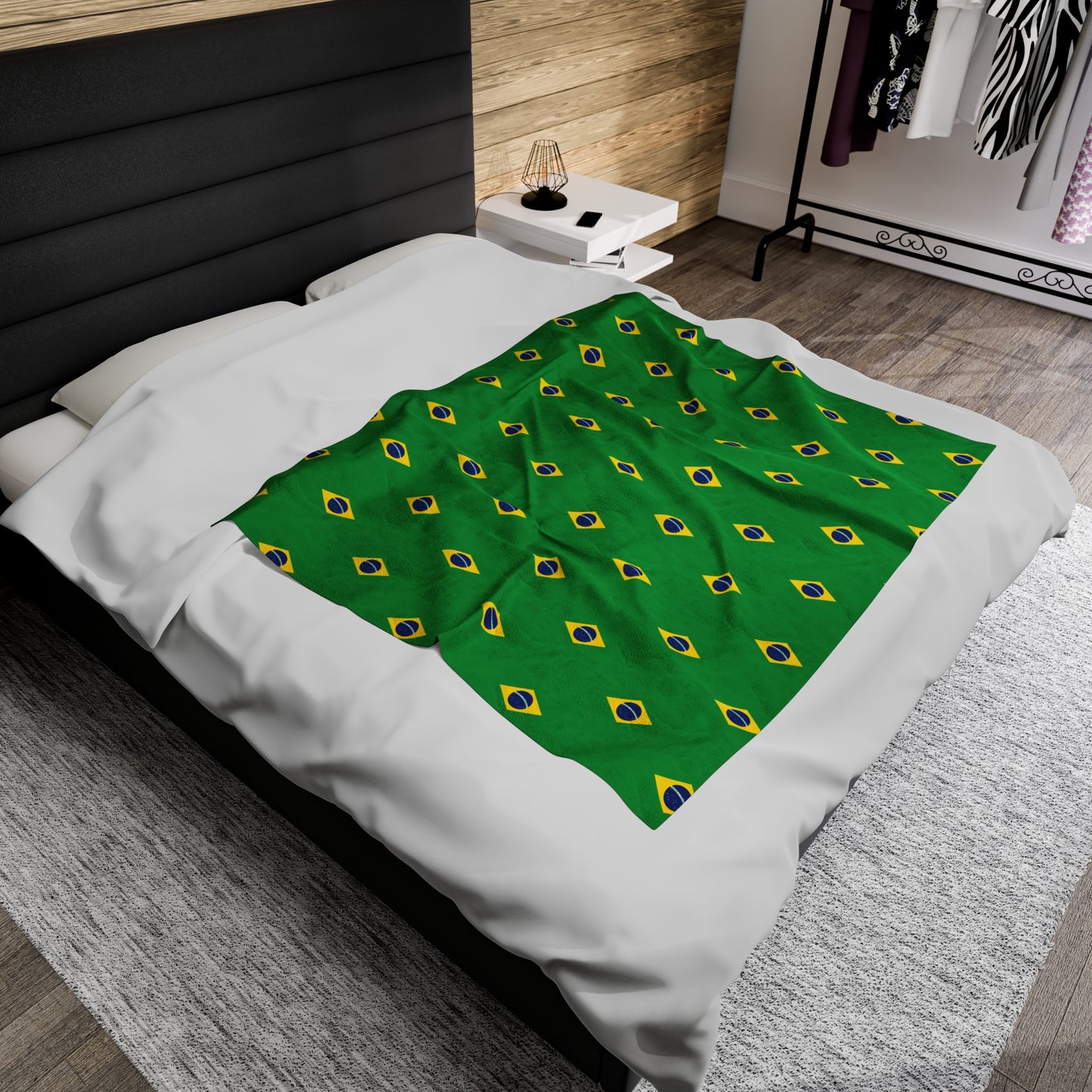 BRAZIL Velvety Plush Blanket