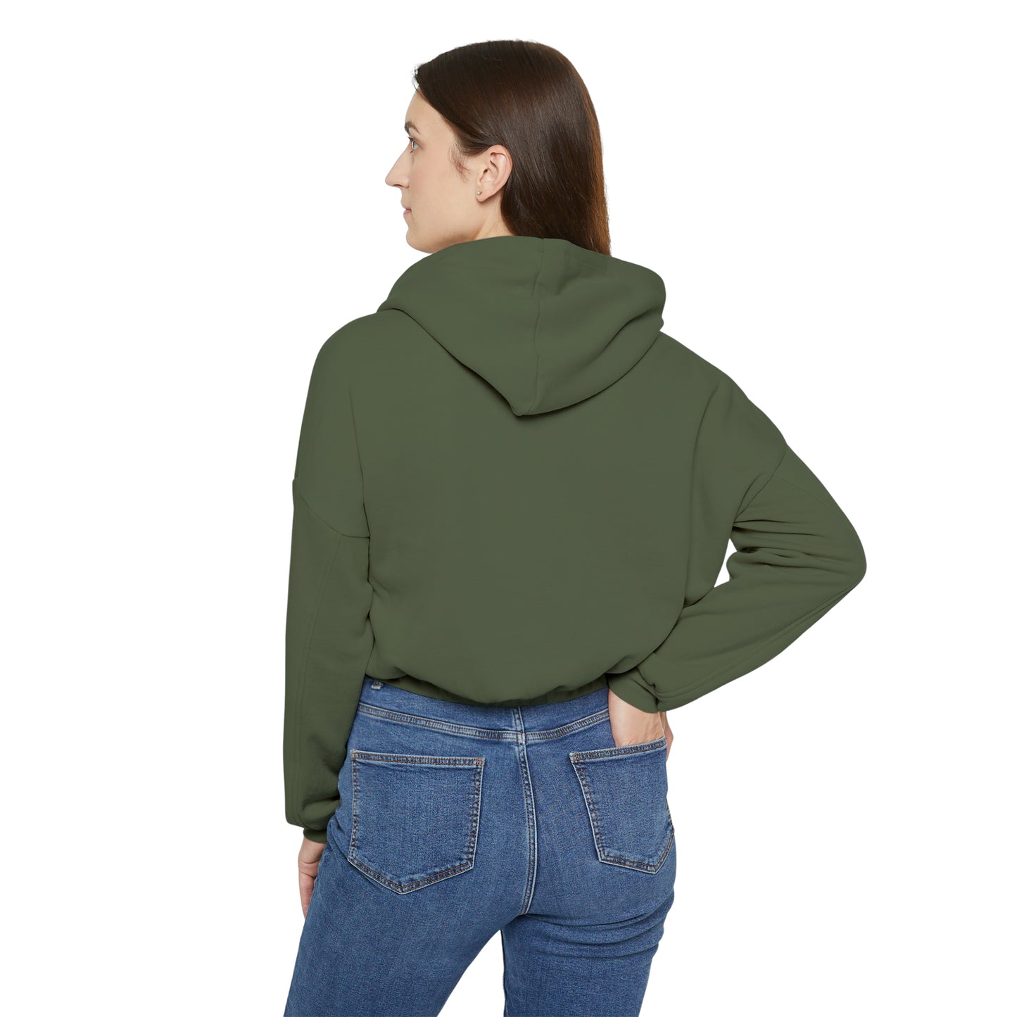 NYC, Women's Cinched Bottom Hoodie