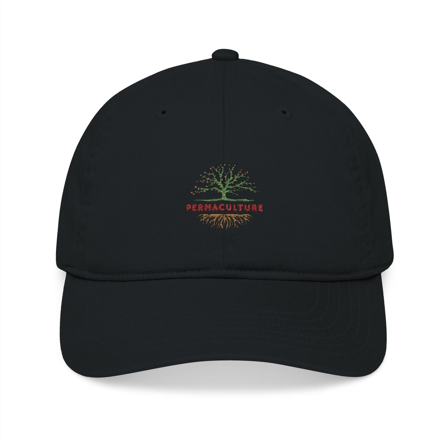 Permaculture Organic Baseball Cap (Embroidery)