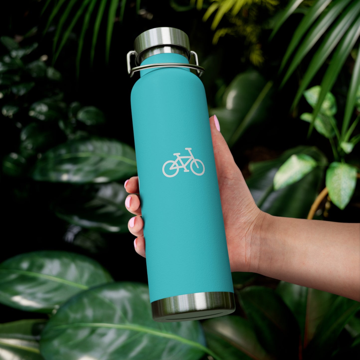 BIKE Copper Vacuum Insulated Bottle, 22oz