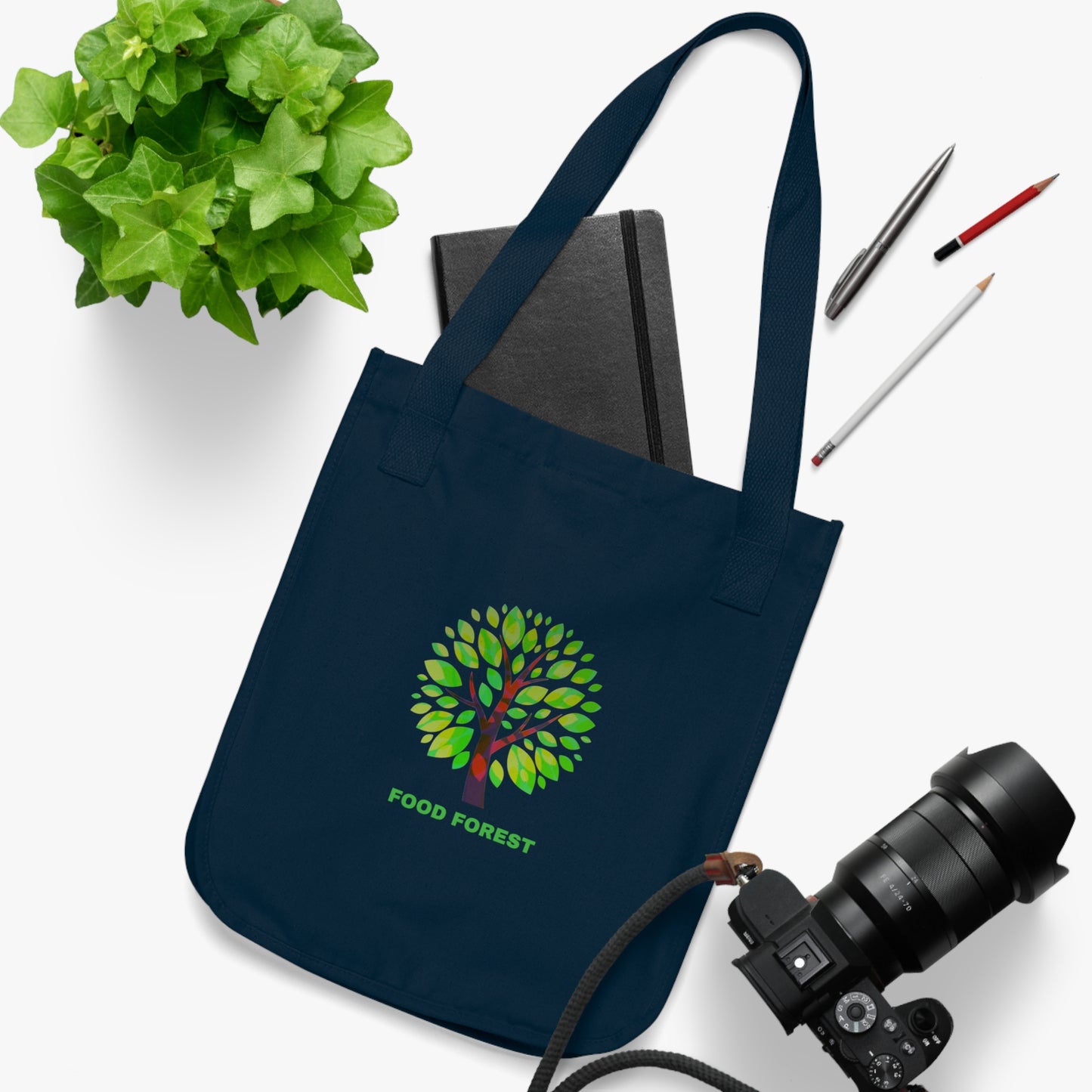 FOOD FOREST Organic Canvas Tote Bag