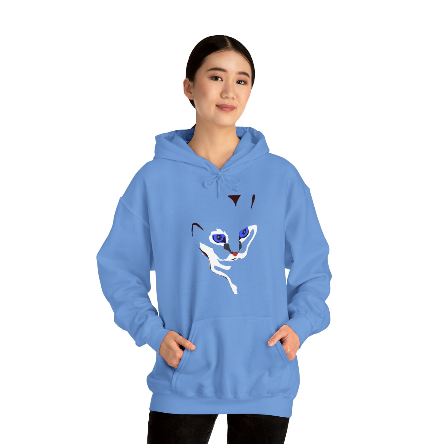 Cat, Unisex Heavy Blend™ Hooded Sweatshirt