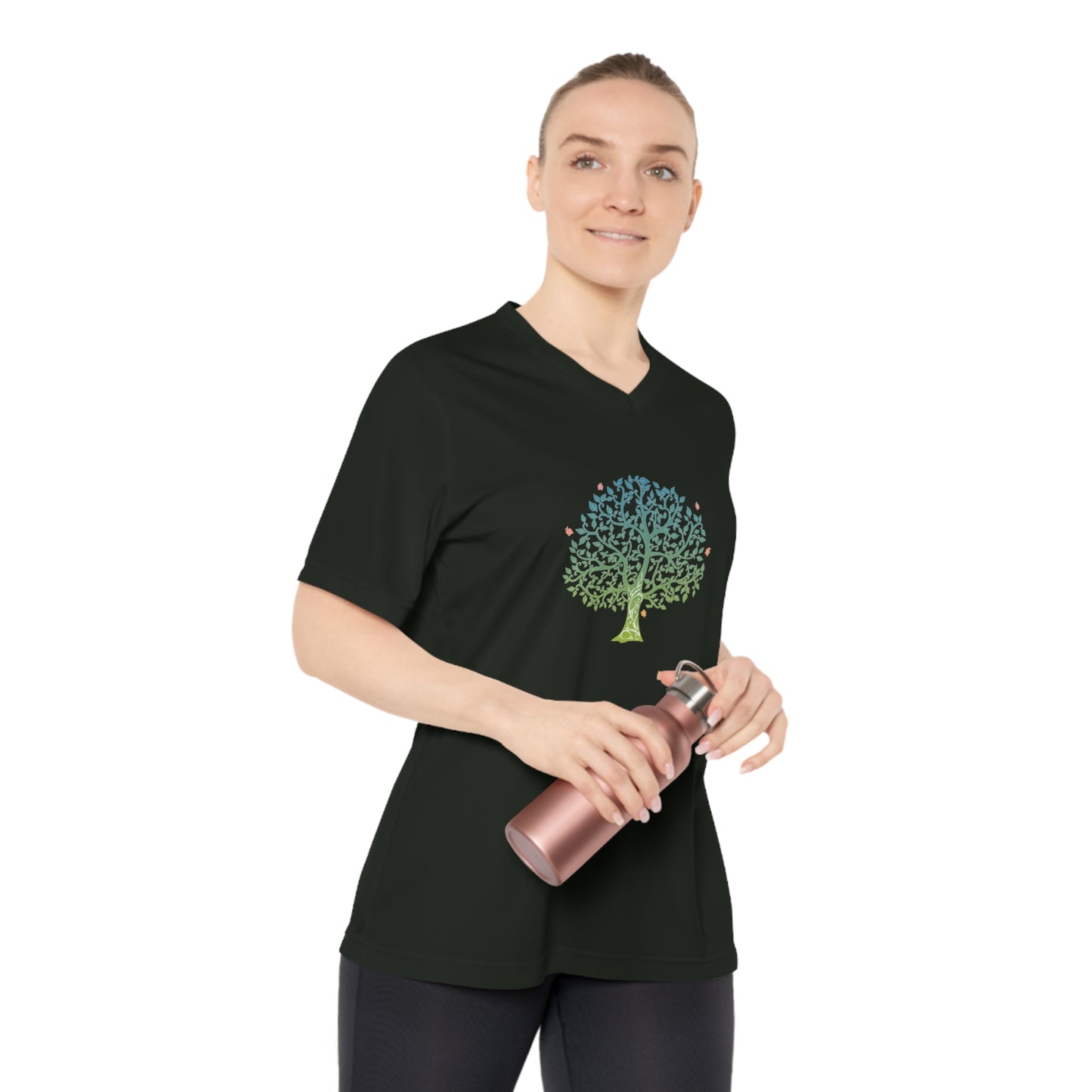 Tree of Life, Women's Performance V-Neck T-Shirt