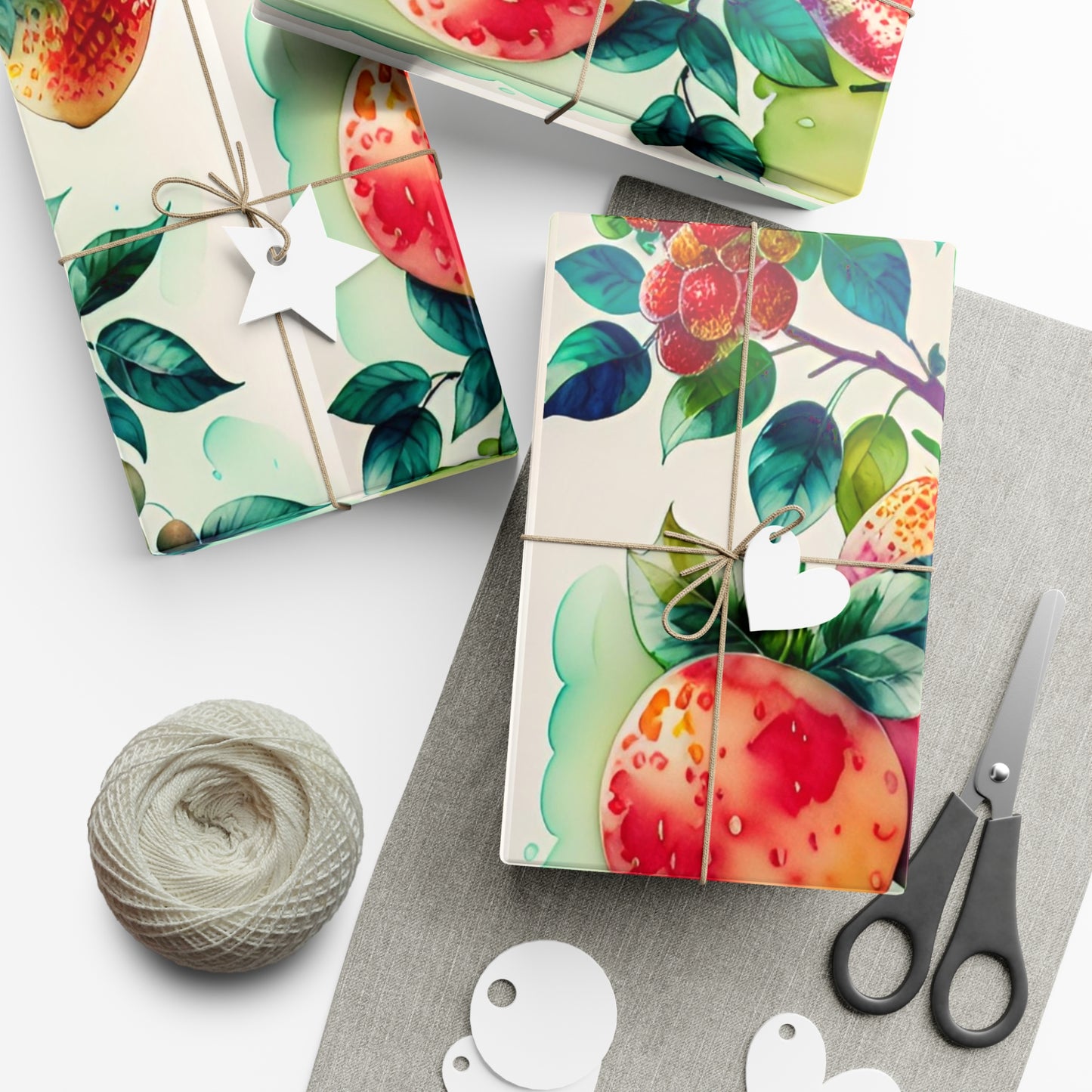 Fruit Watercolor Gift Wrap Paper