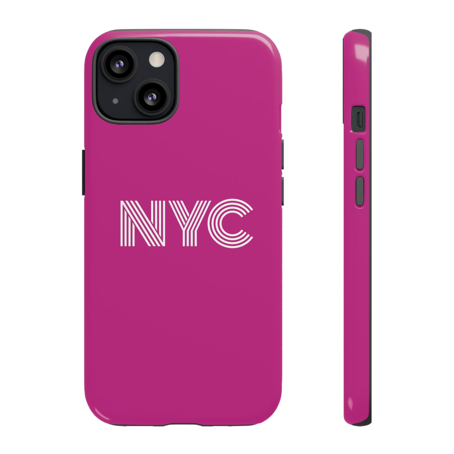 NYC Tough Phone Case, Pink