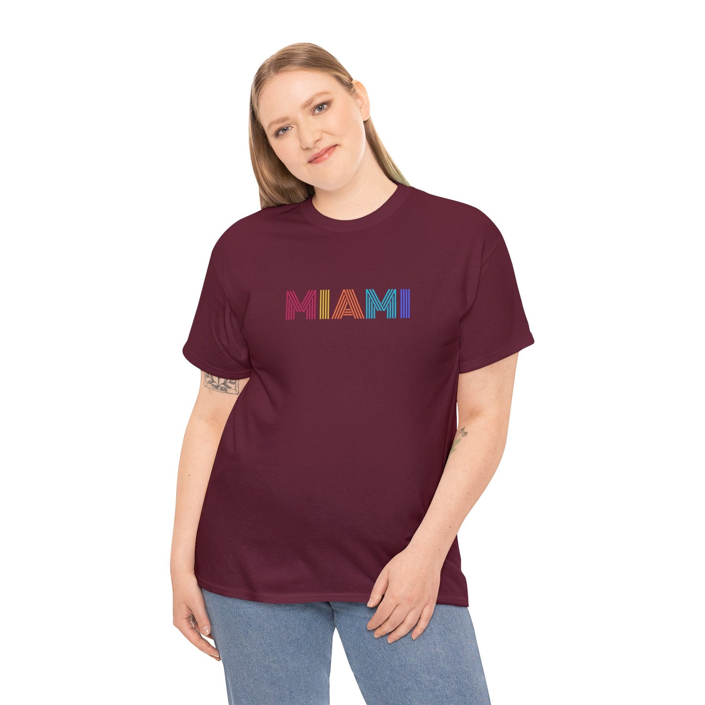 MIAMI Unisex Heavy Cotton Tee