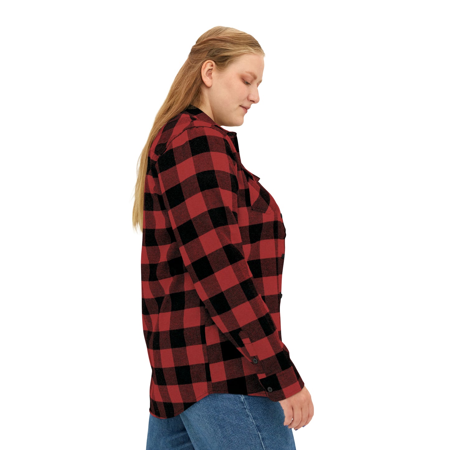 Brazilian Flag, Unisex Flannel Shirt