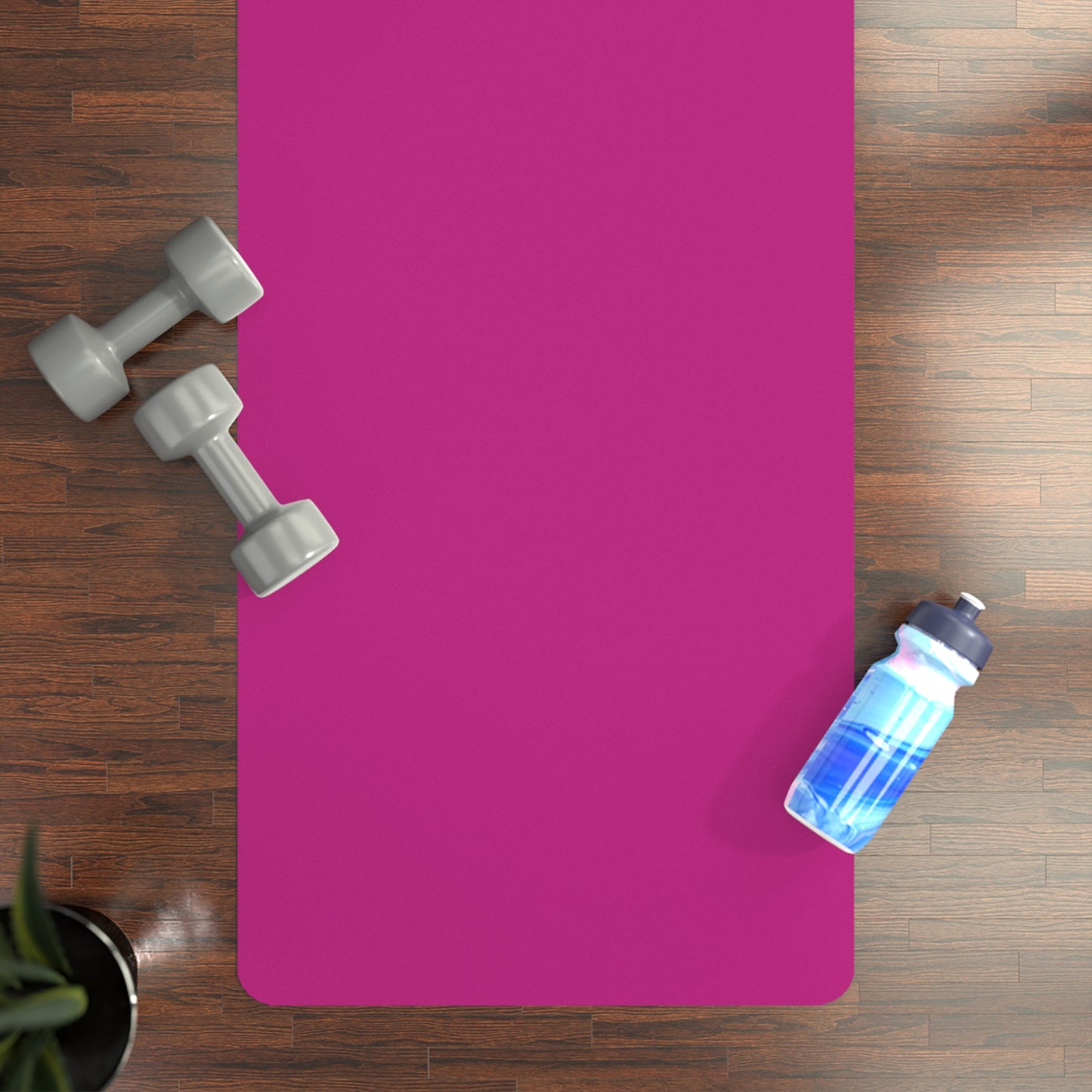 GODDESS INC, Rubber Yoga Mat, Pink