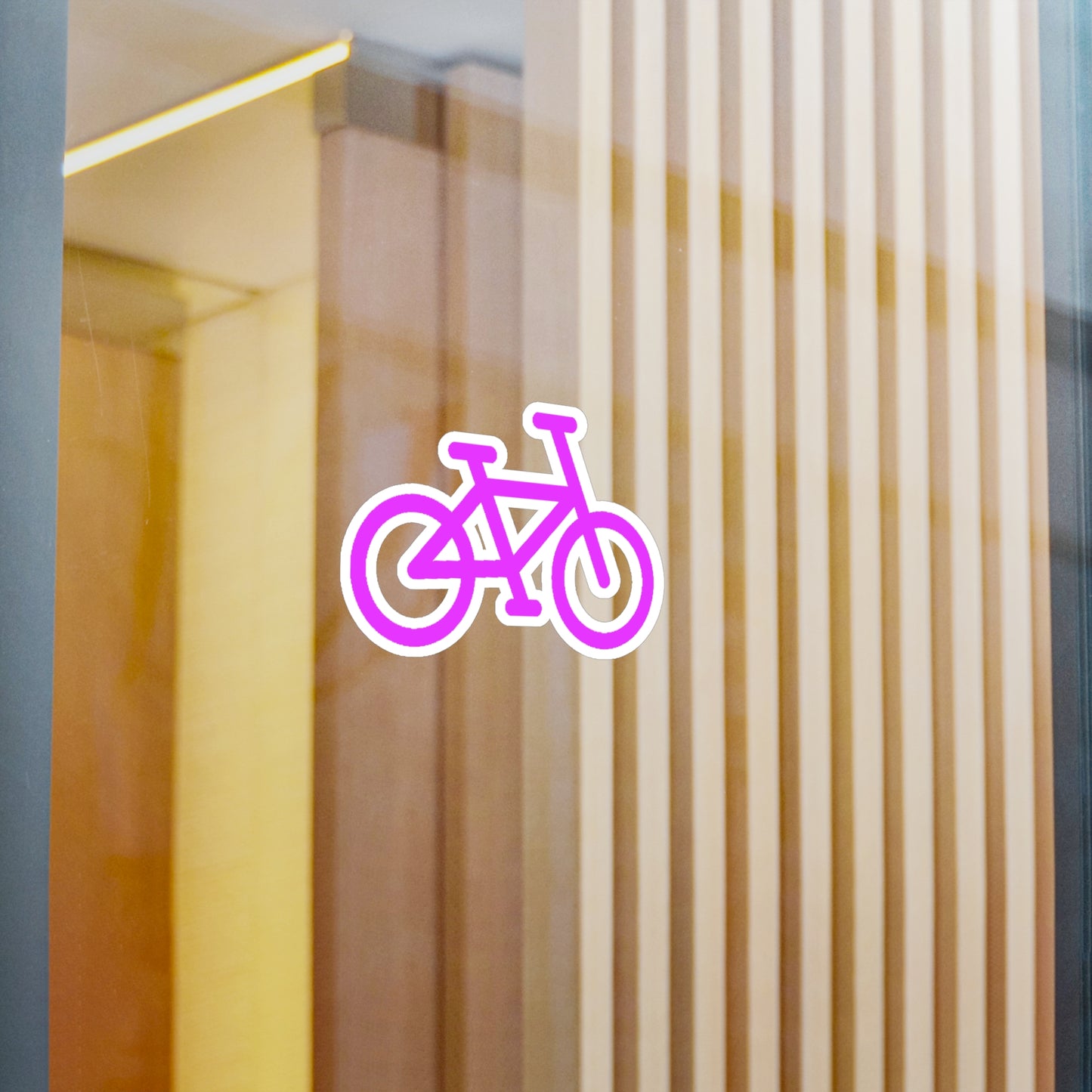 BIKE Kiss-Cut Vinyl Decals, Pink