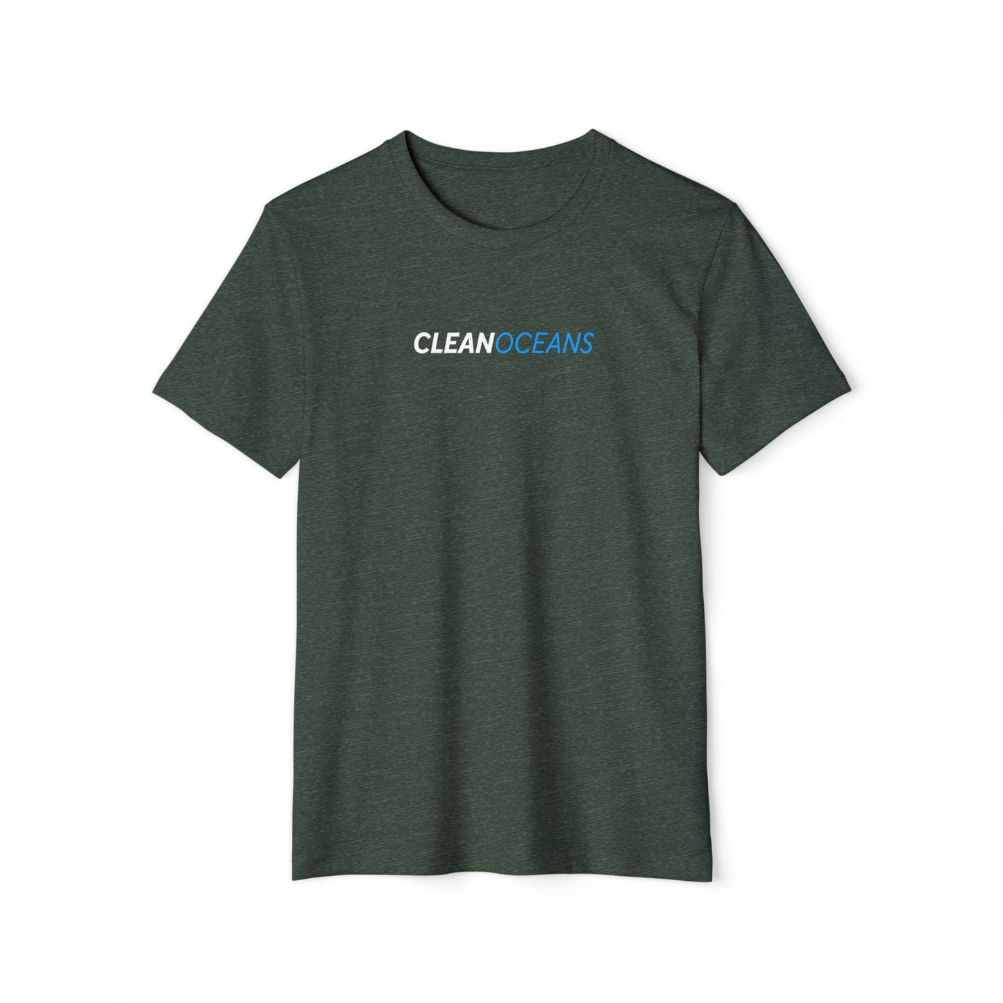 CleanOceans Unisex Recycled Organic T-Shirt