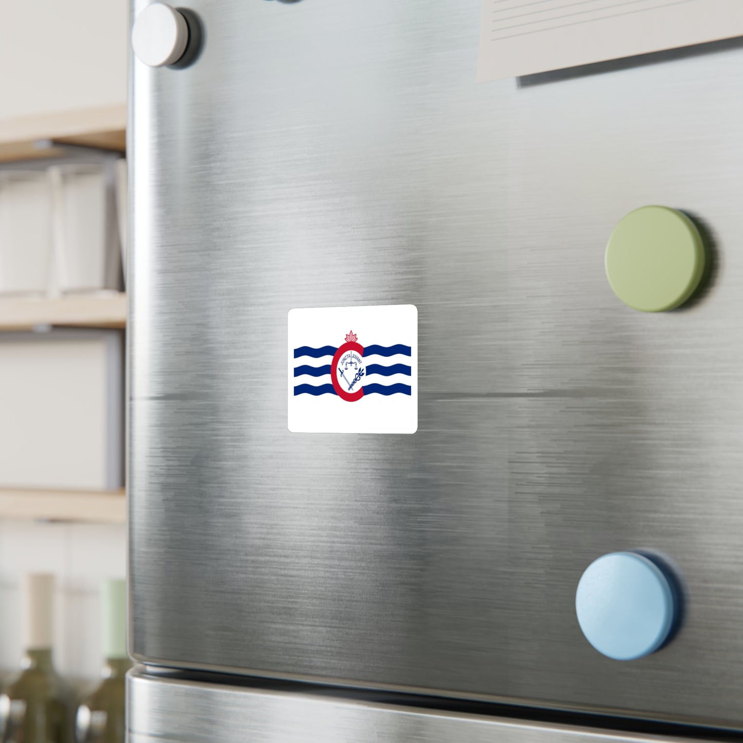 Cincinnati Flag, Kiss-Cut Vinyl Decals