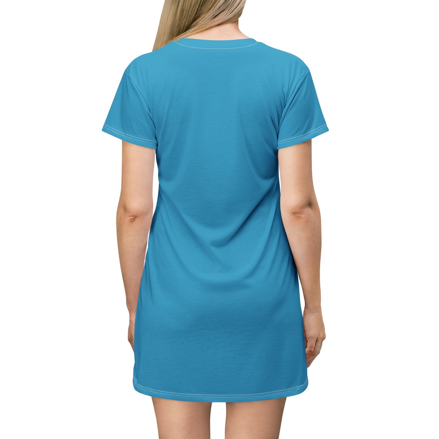 GURL T-Shirt Dress (AOP)