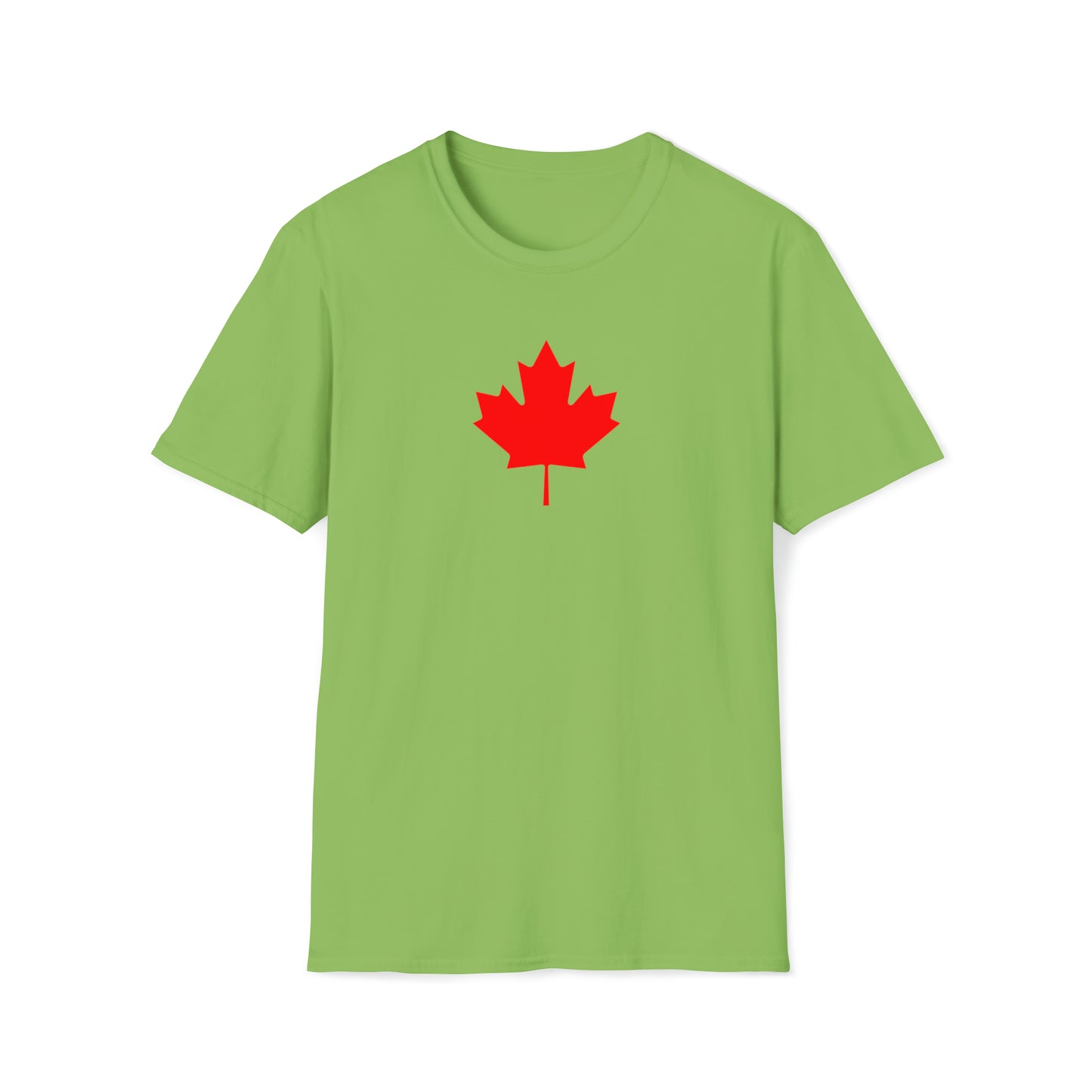 Canadian Maple Leaf, Unisex Softstyle T-Shirt