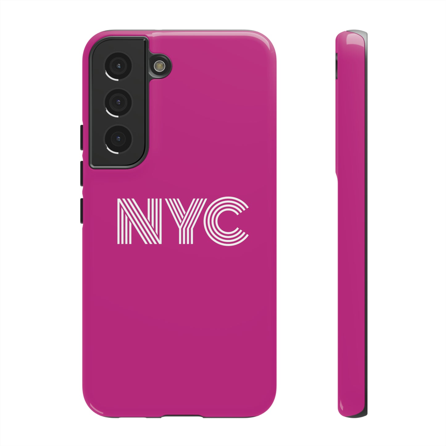 NYC Tough Phone Case, Pink