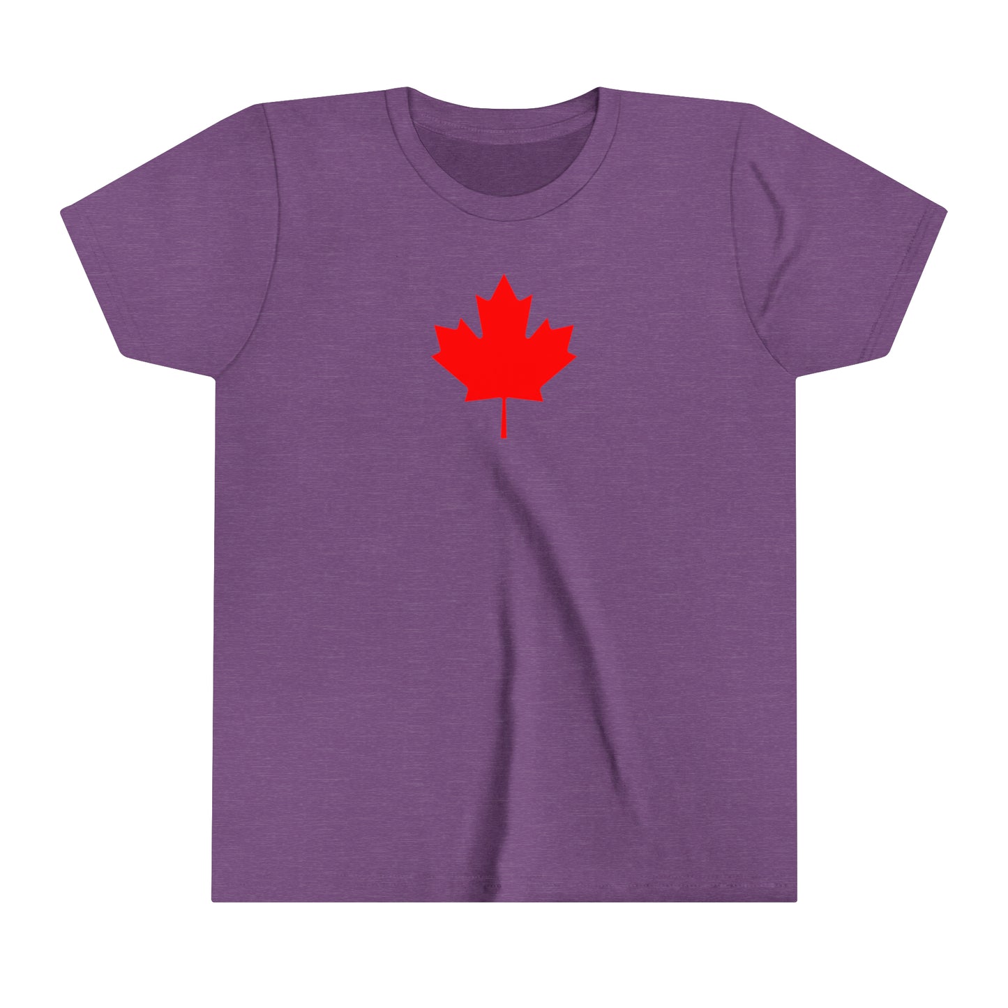Canadian Maple Leaf, Youth Short Sleeve Tee