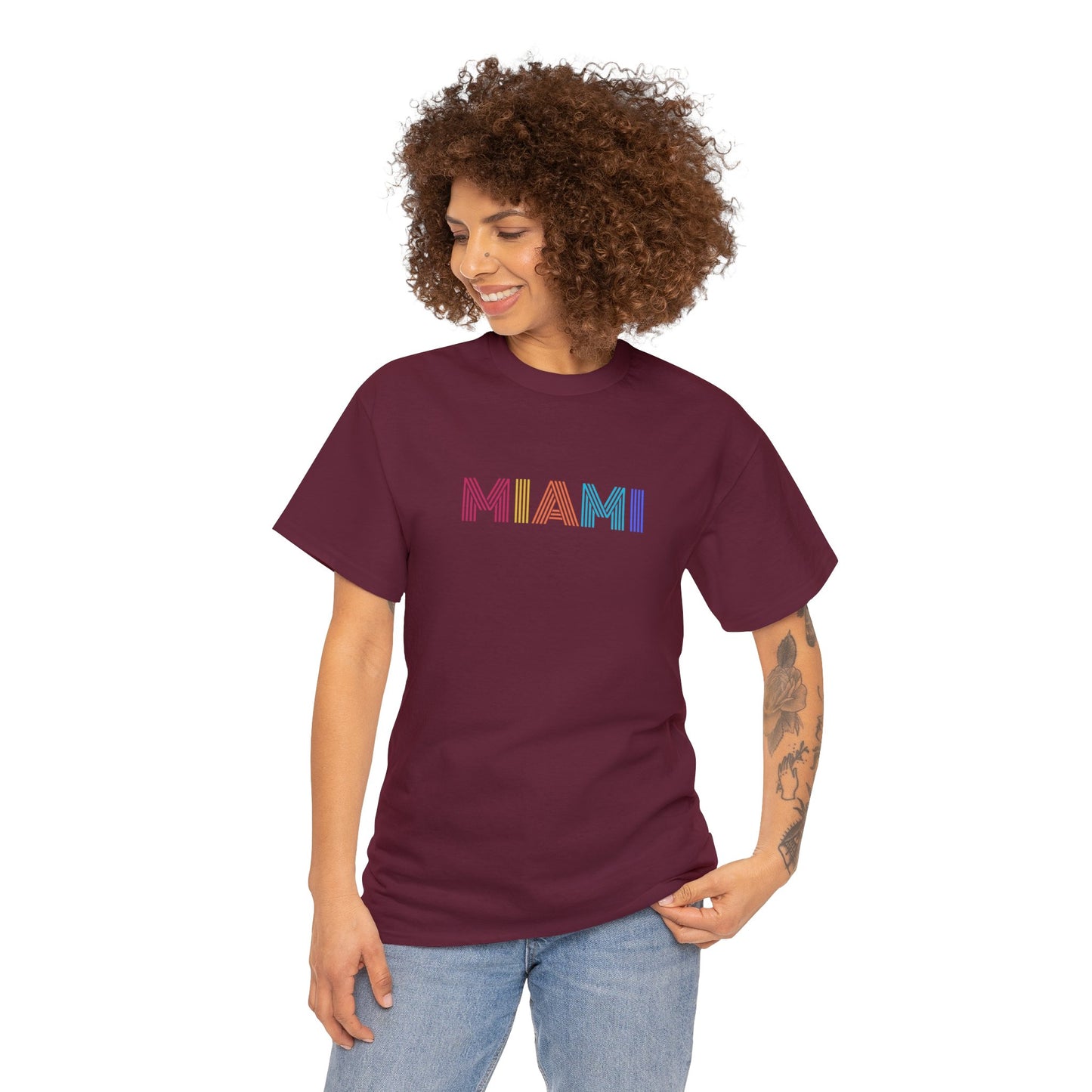 MIAMI Unisex Heavy Cotton Tee