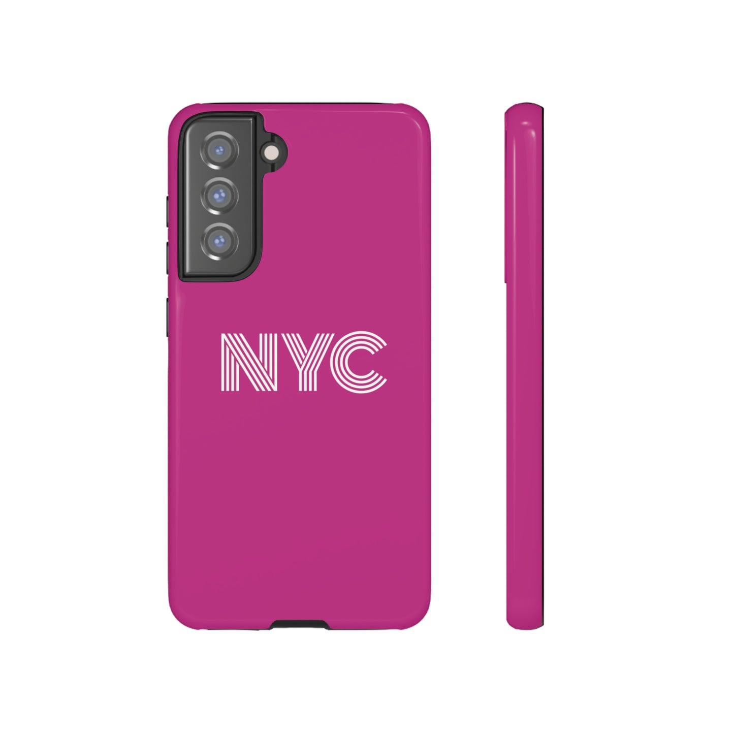 NYC Tough Phone Case, Pink