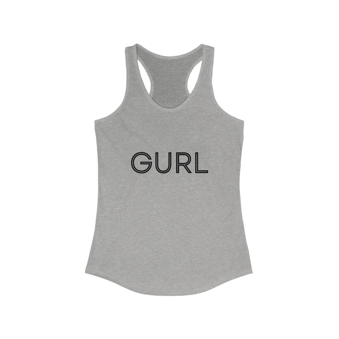 Women's Ideal Racerback Tank, GURL