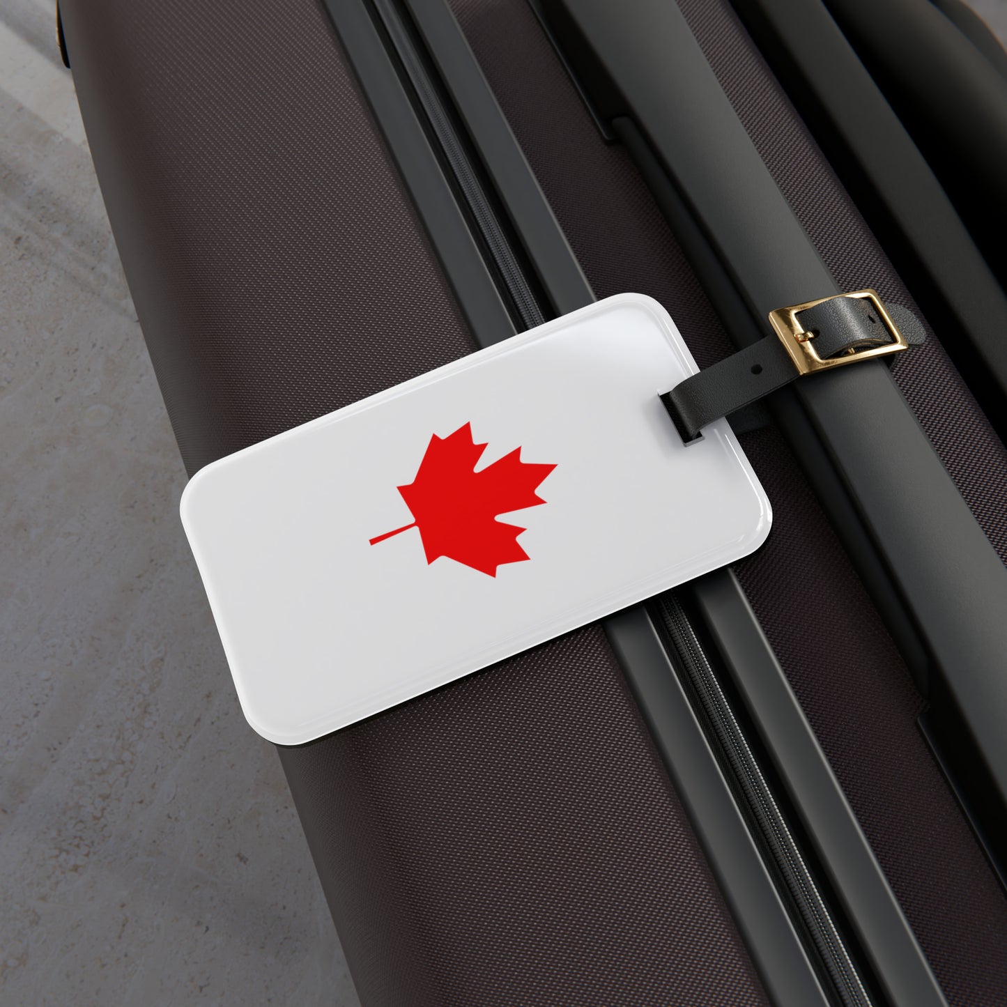 Canadian Maple Leaf, Luggage Tag