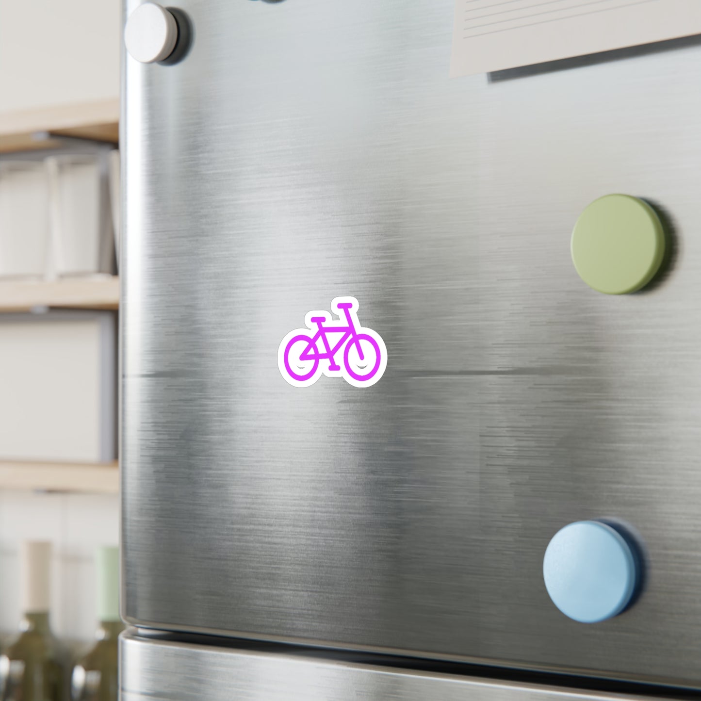 BIKE Kiss-Cut Vinyl Decals, Pink