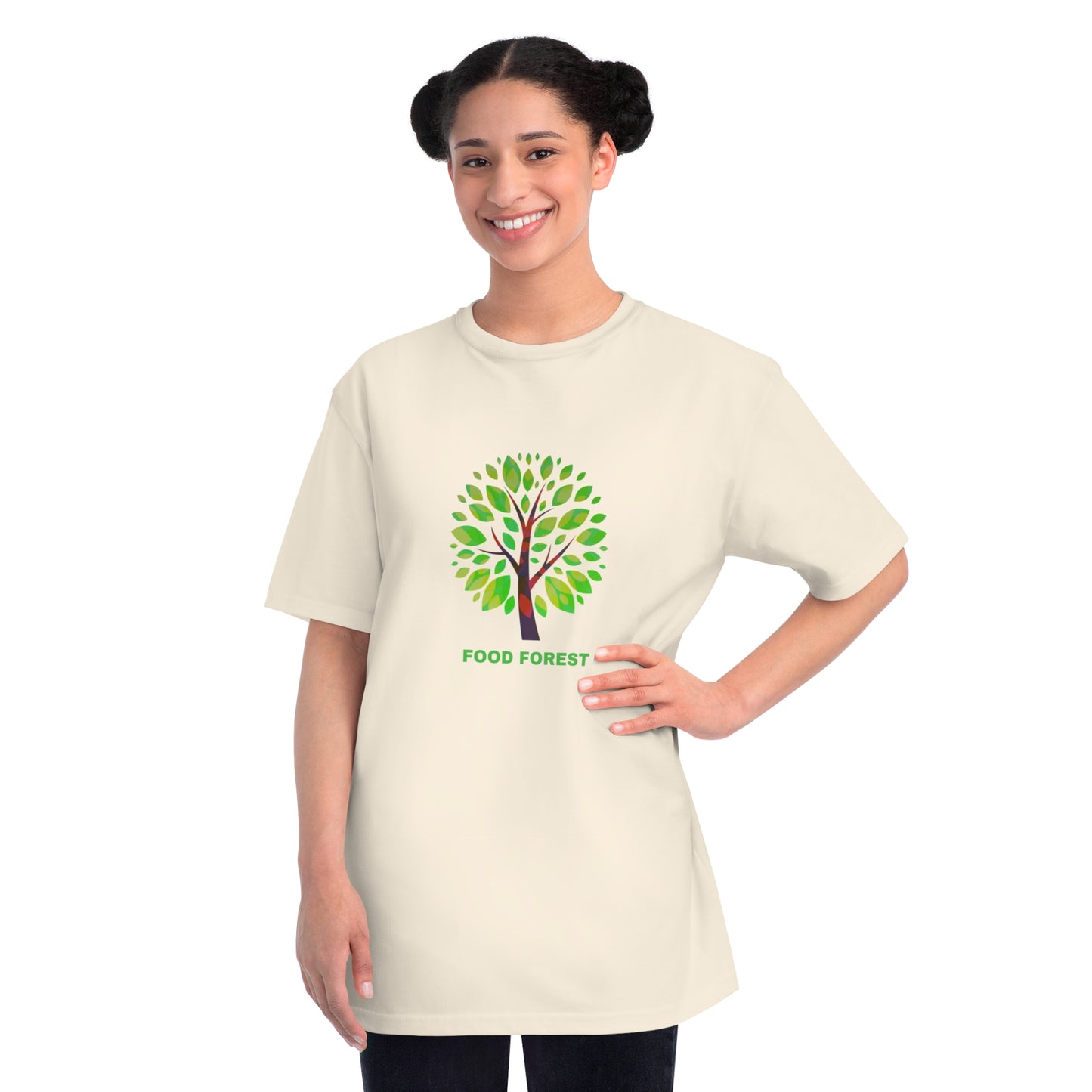 Organic Unisex Classic T-Shirt, FOOD FOREST