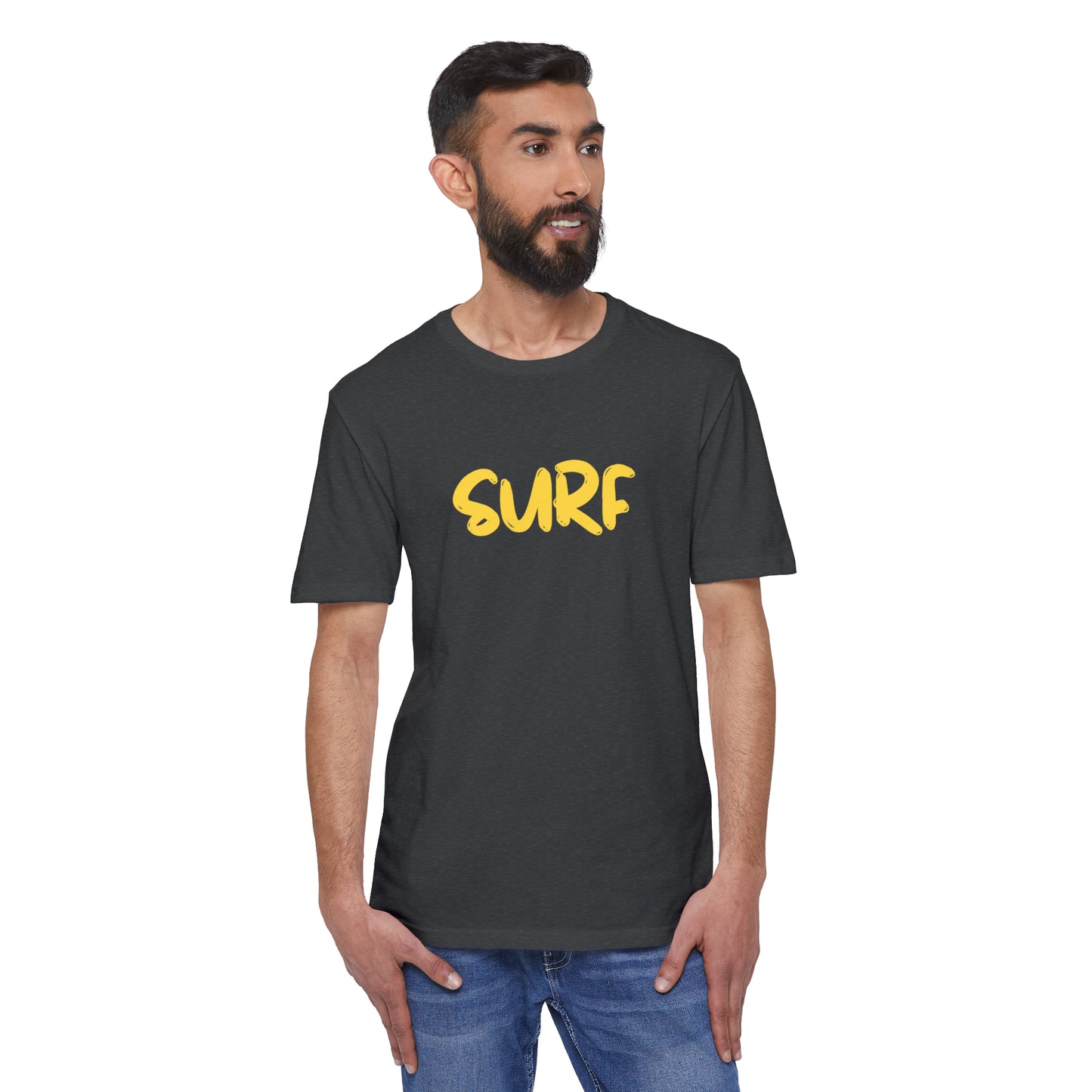 SURF Unisex District® Re-Tee®, Gold Script