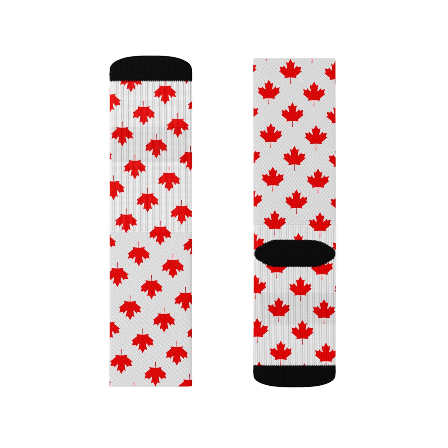 Canadian Maple Leaf, Sublimation Socks