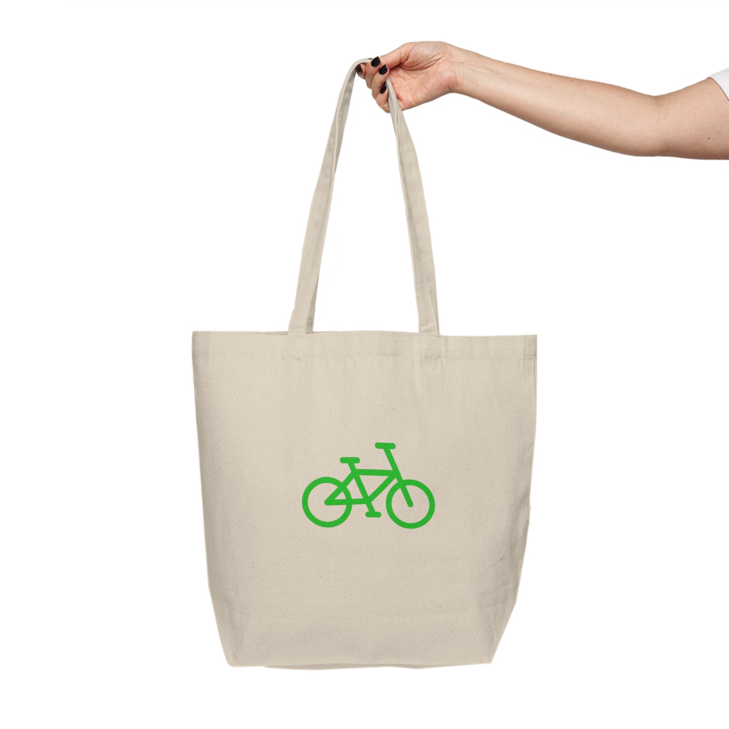 BIKE Canvas Shopping Tote