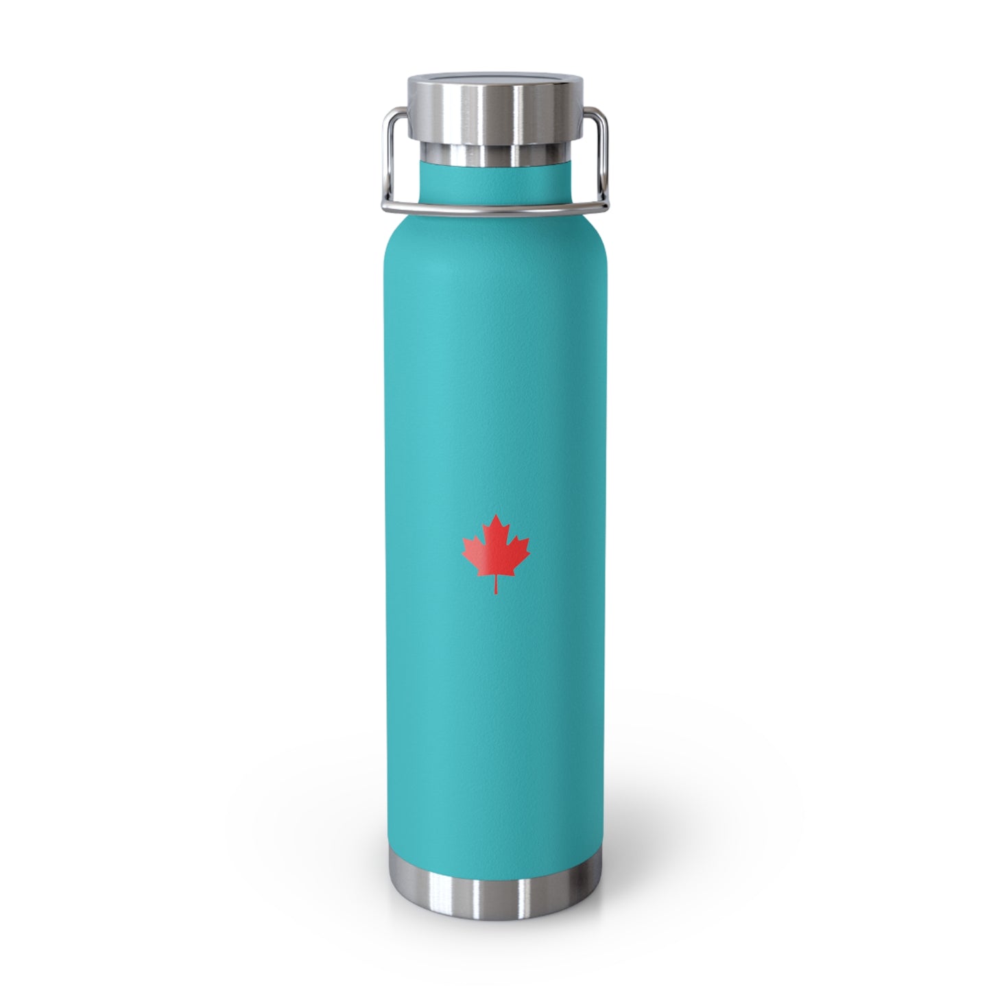 Copper Vacuum Insulated Bottle, 22oz, Canadian Maple Leaf