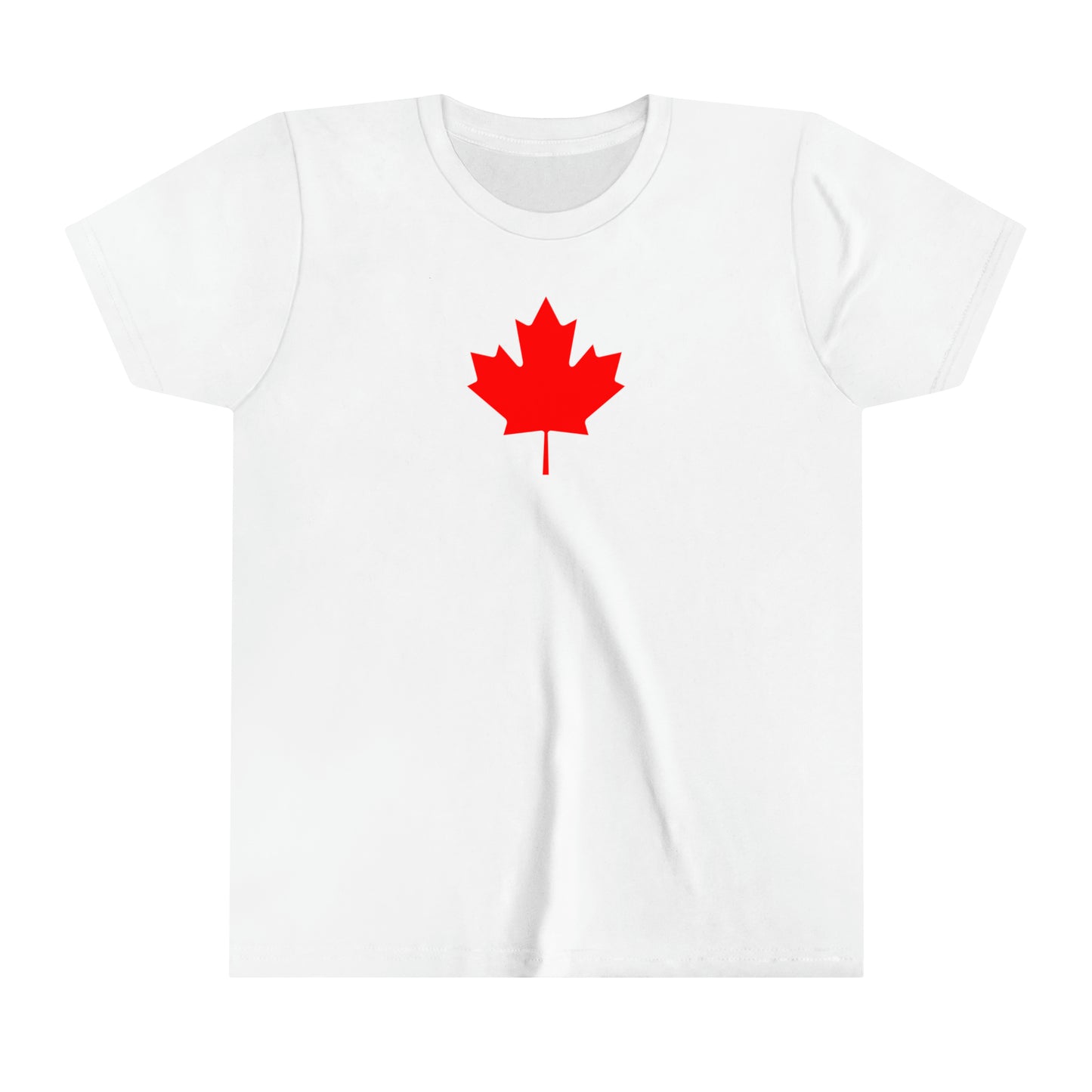 Canadian Maple Leaf, Youth Short Sleeve Tee