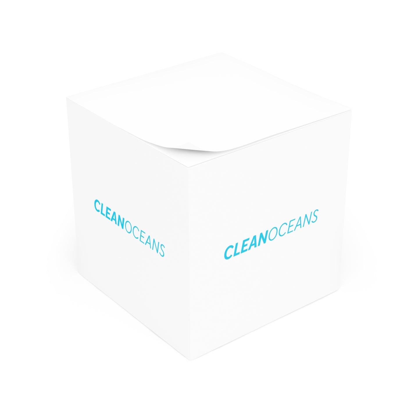 CleanOceans Note Cube