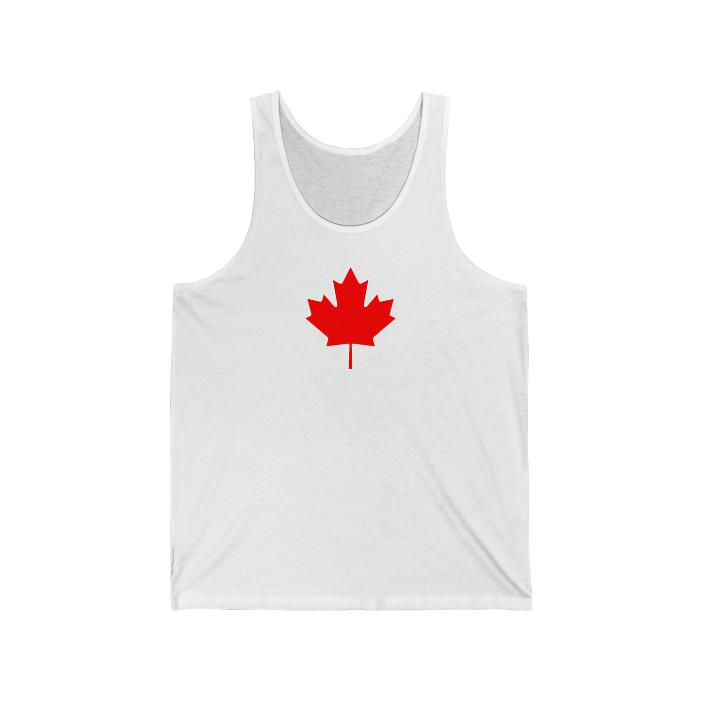 Canadian Maple Leaf, Unisex Jersey Tank