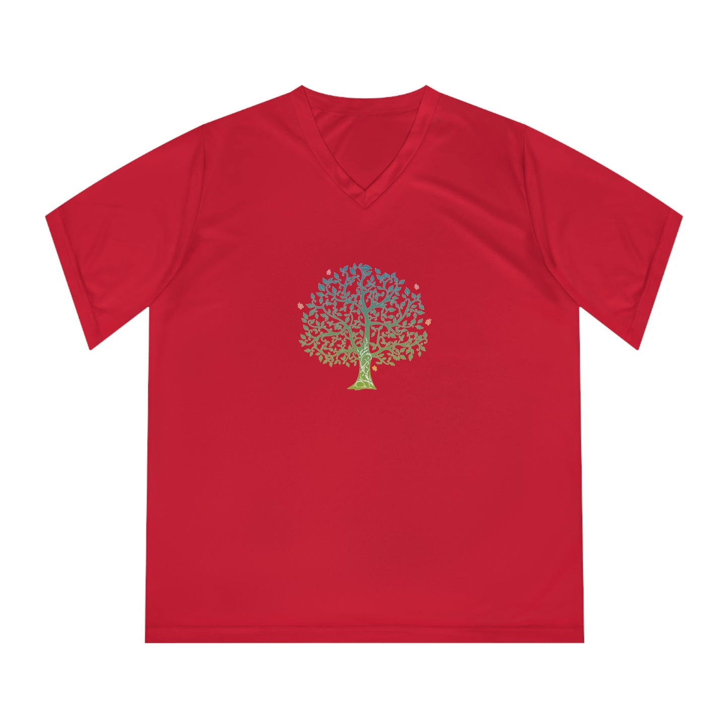 Tree of Life, Women's Performance V-Neck T-Shirt