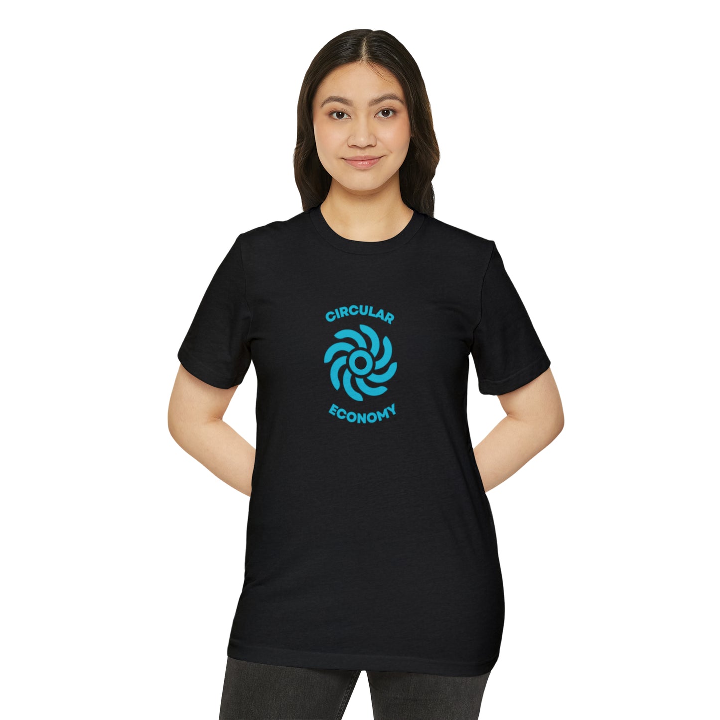 Circular Economy, Unisex Recycled Organic T-Shirt