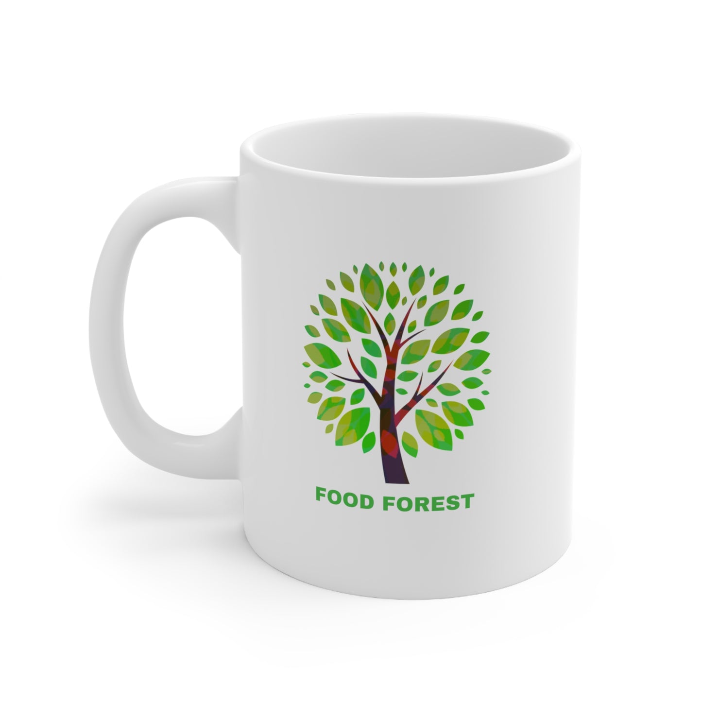FOOD FOREST Ceramic Mug 11oz