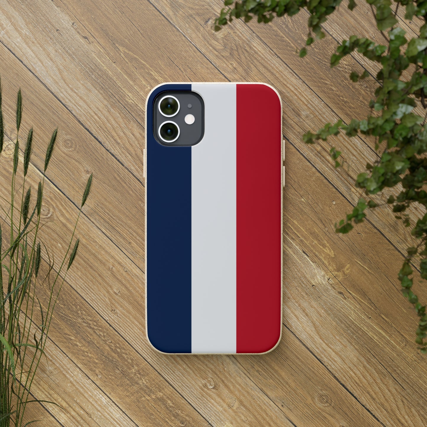 Biodegradable Cases, French Tricolour