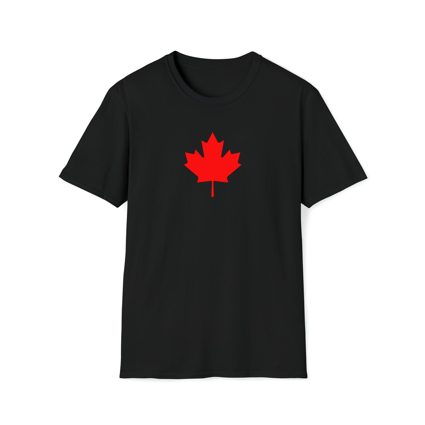 Canadian Maple Leaf, Unisex Softstyle T-Shirt