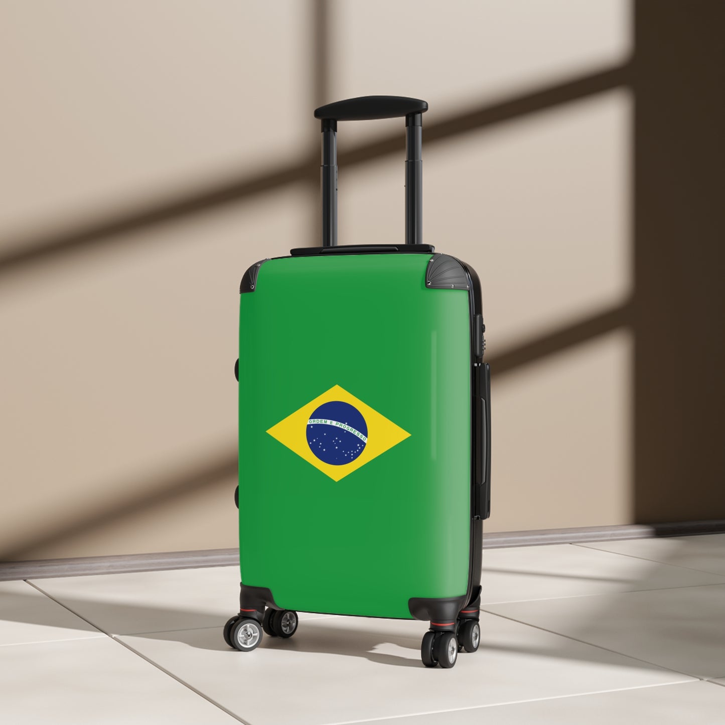 Brazilian Flag Suitcase