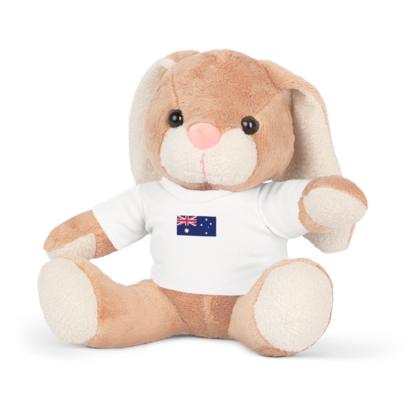 Plush Toy with Australian Flag Shirt