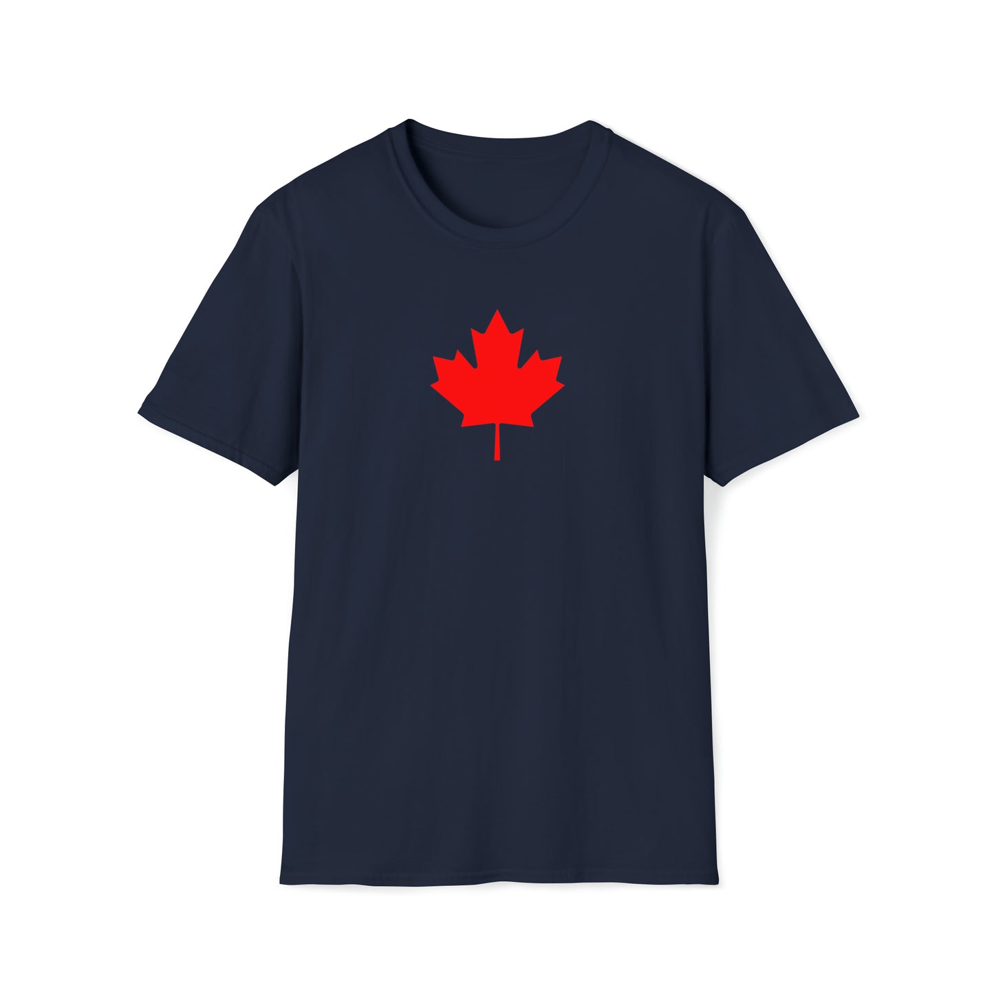 Canadian Maple Leaf, Unisex Softstyle T-Shirt