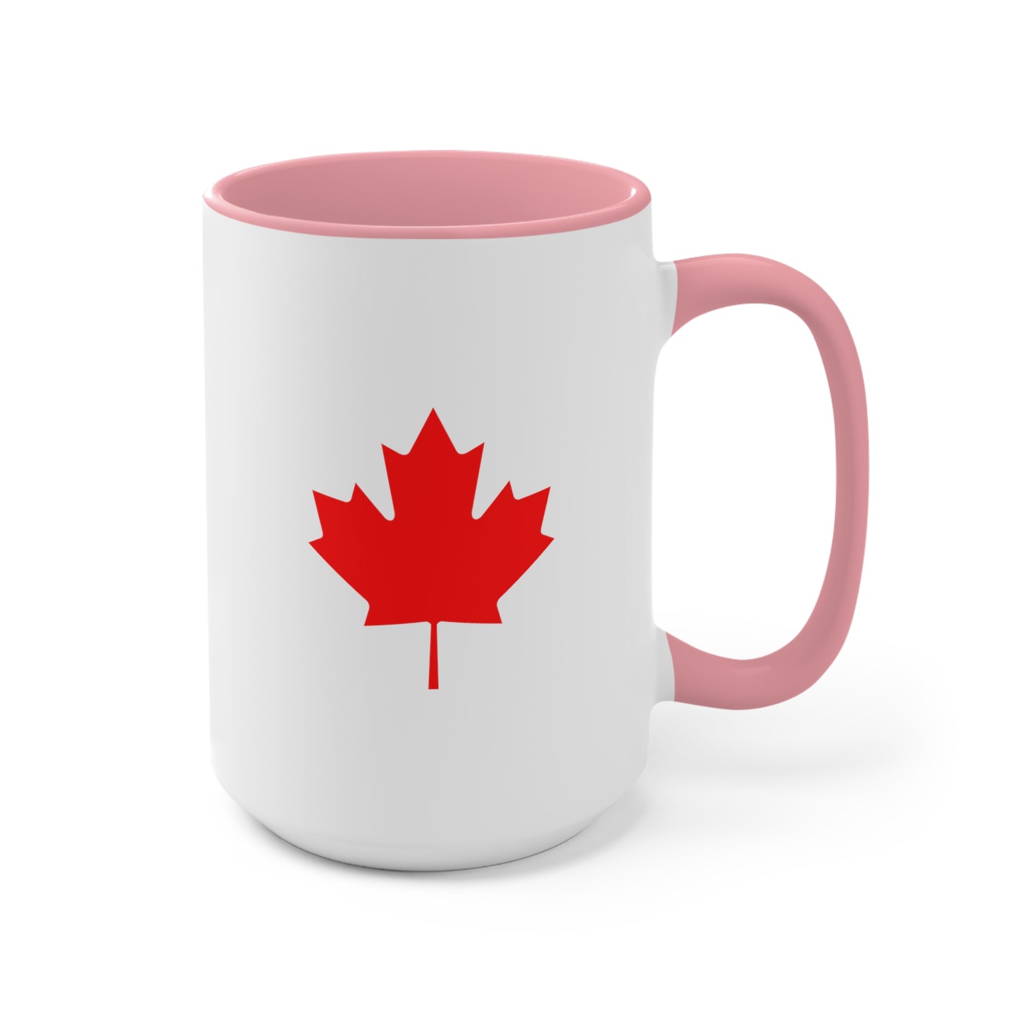 Canadian Maple Leaf Accent Mugs