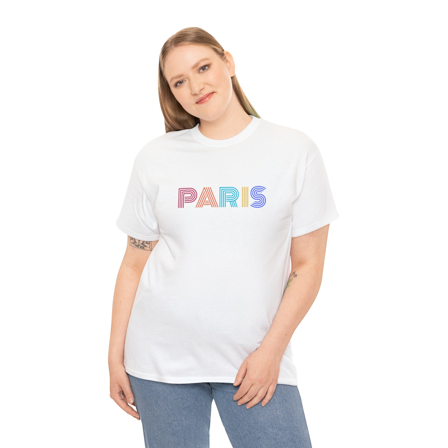 PARIS Unisex Heavy Cotton Tee