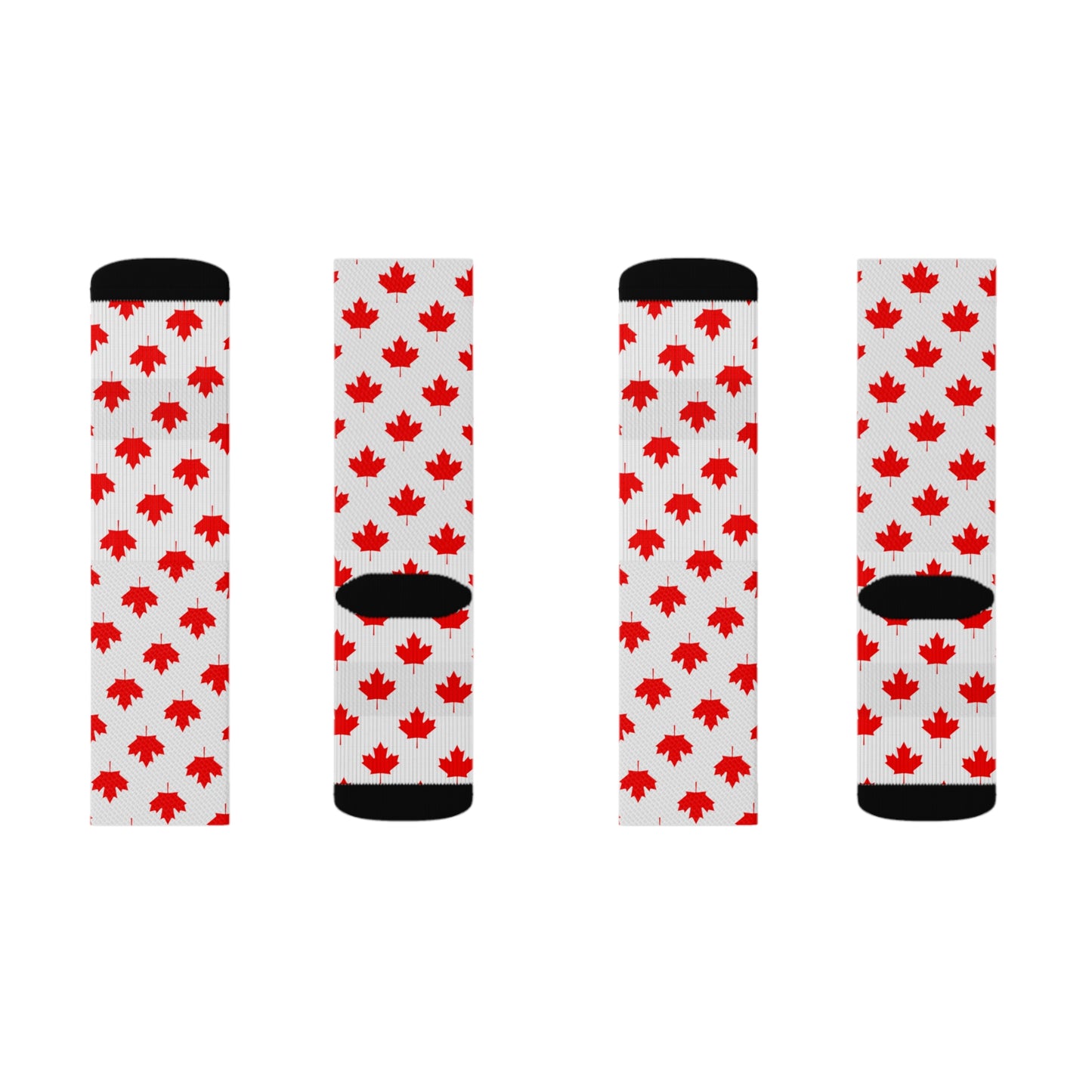 Canadian Maple Leaf, Sublimation Socks