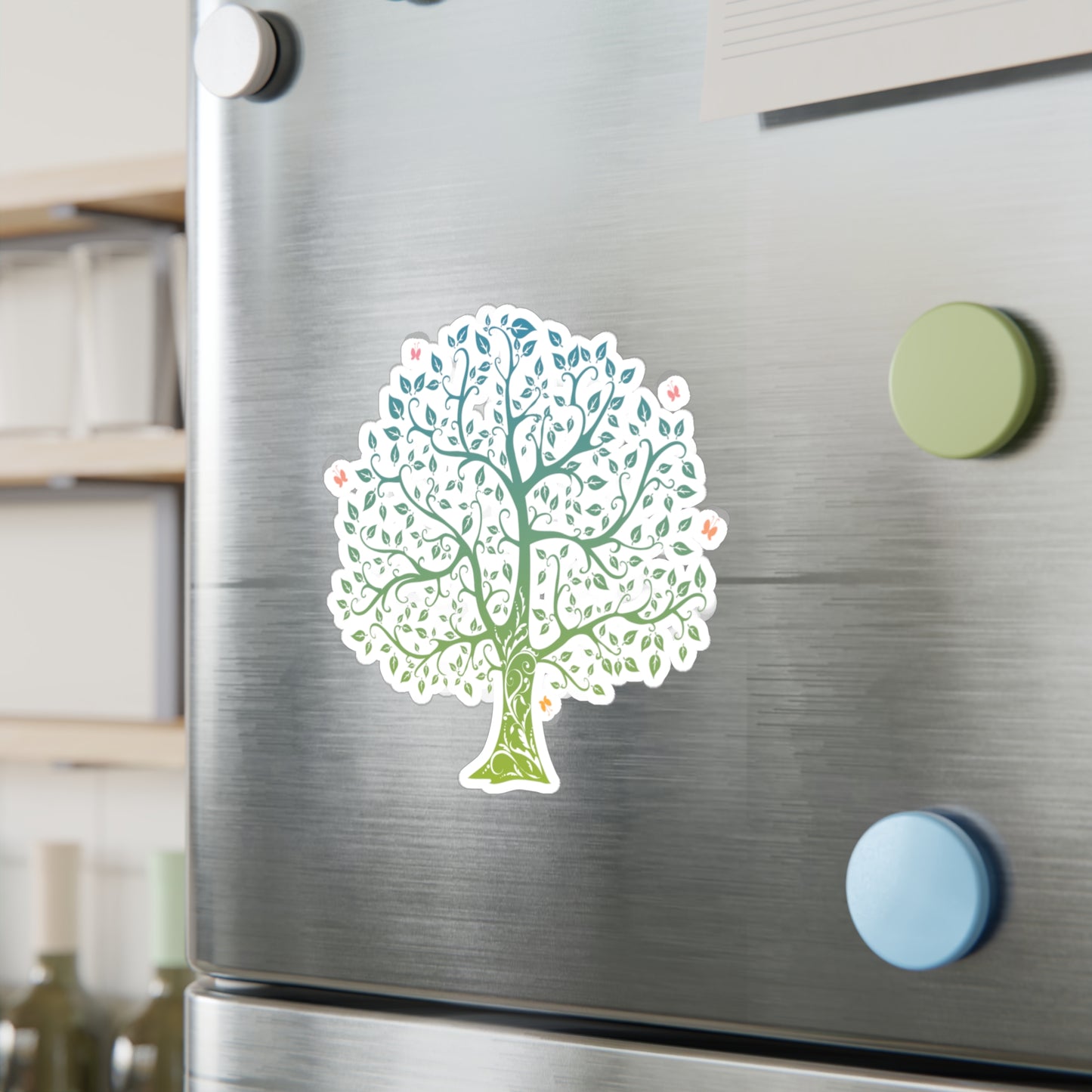 Kiss-Cut Vinyl Decals, Tree of Life