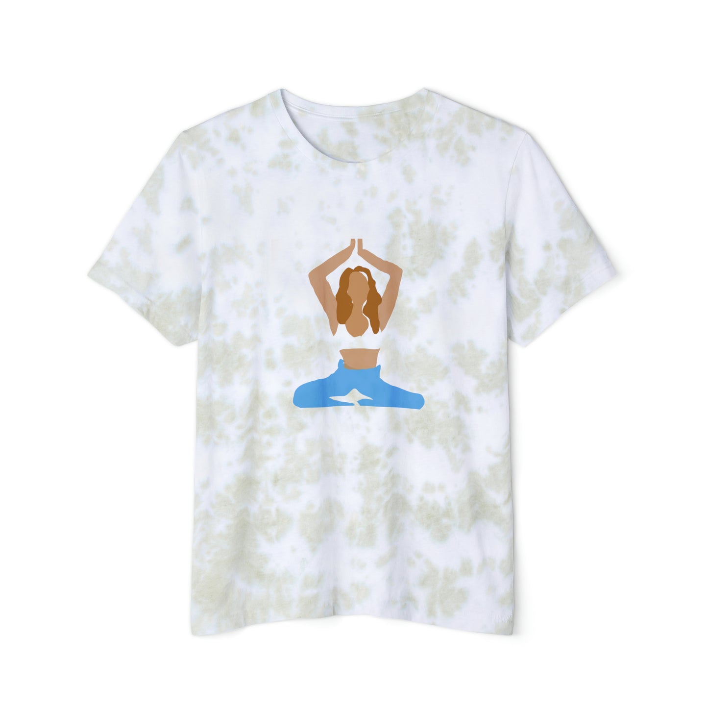 Yoga, Unisex FWD Fashion Tie-Dyed T-Shirt