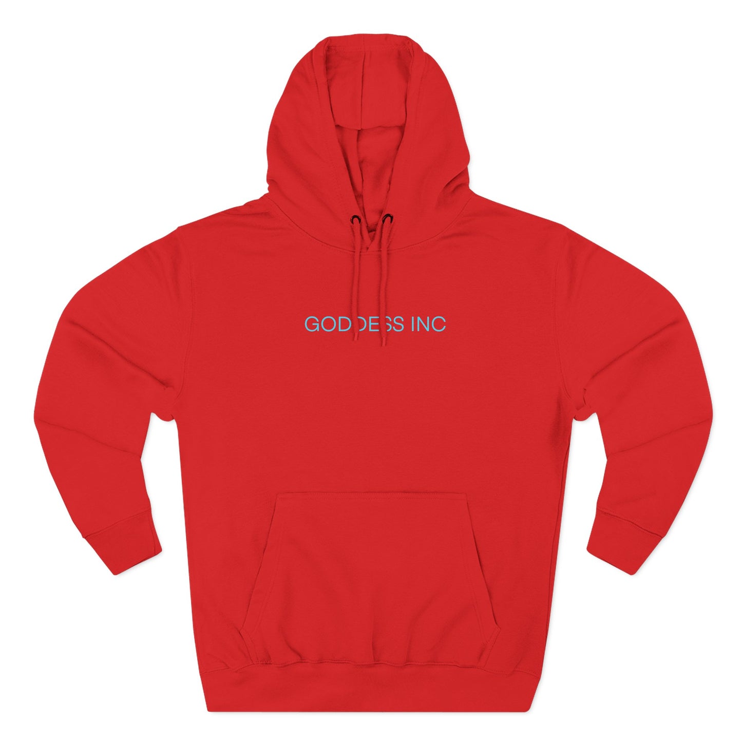 GODDESS INC Three-Panel Fleece Hoodie