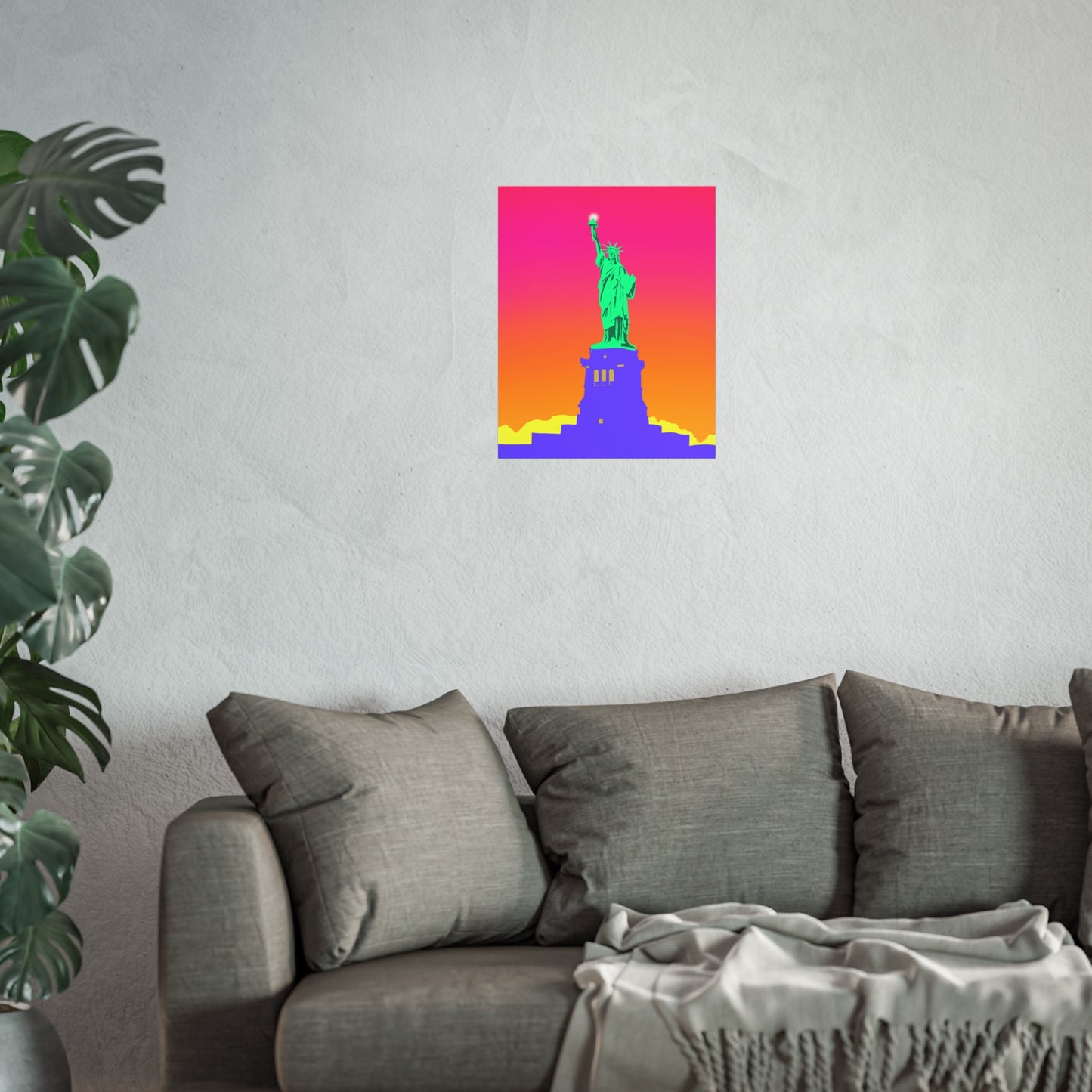 Statue of Liberty Pop Art, Fine Art Posters