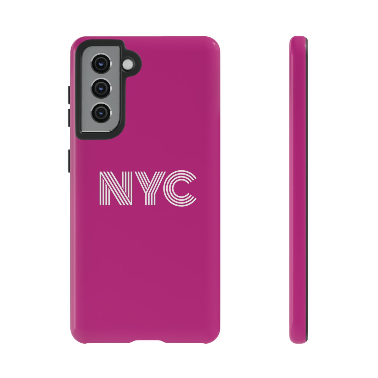 NYC Tough Phone Case, Pink